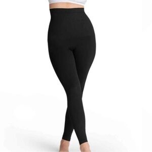 Shapermint Essentials High Waisted Shaping Leggings Black Large NWT